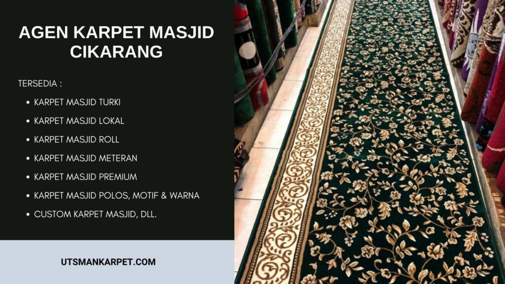 Agen Karpet Masjid Cikarang
