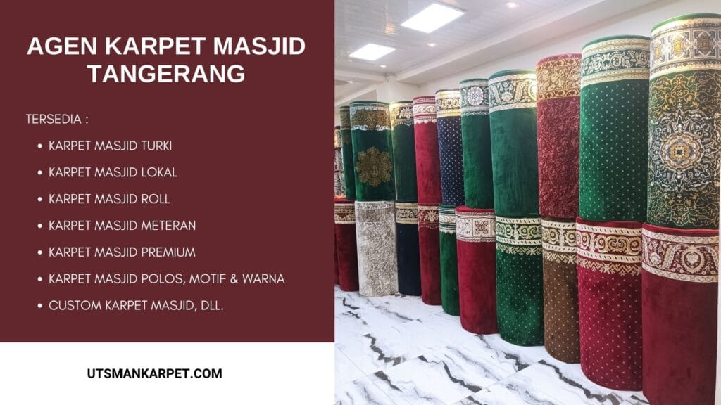 Agen Karpet Masjid Tangerang