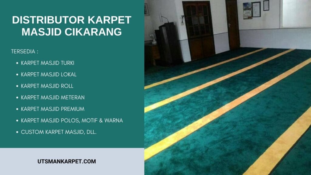 Distributor Karpet Masjid di Cikarang