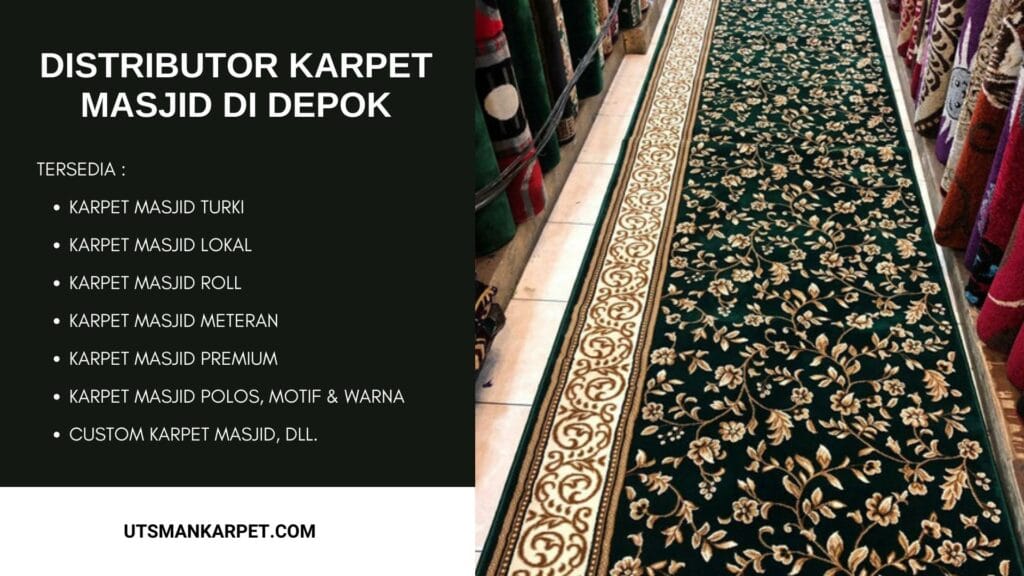 Distributor Karpet Masjid di Depok