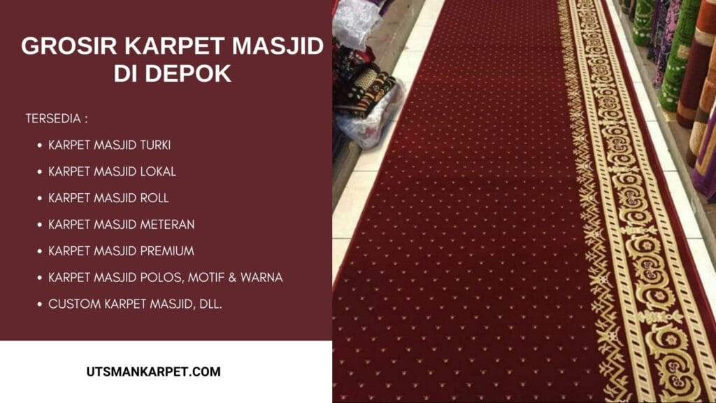 GROSIR KARPET MASJID DEPOK
