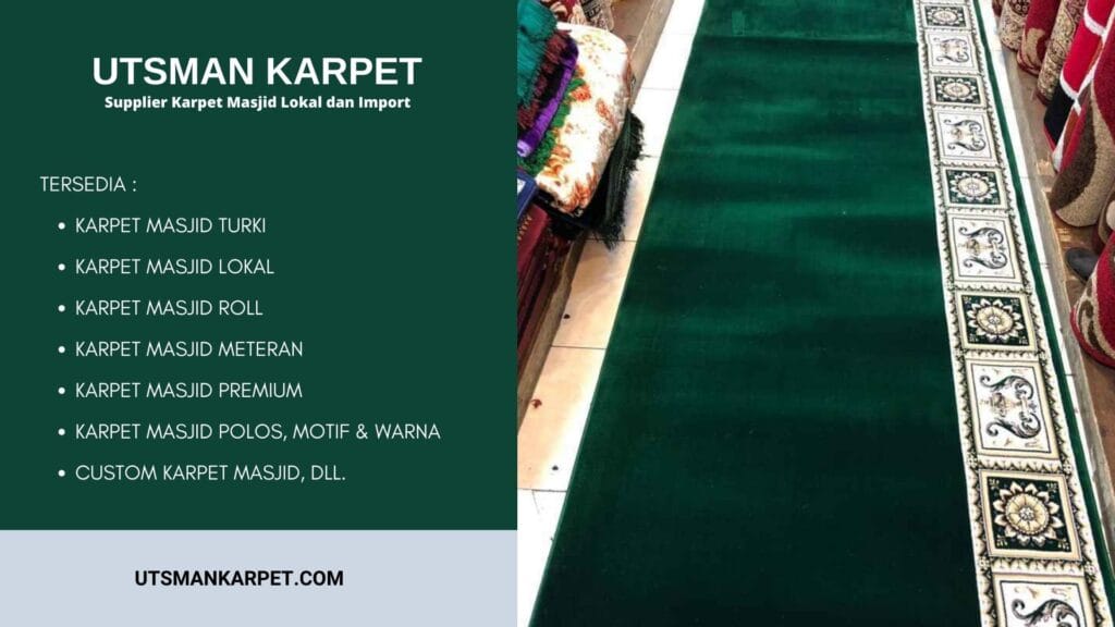 Harga karpet masjid Jakarta