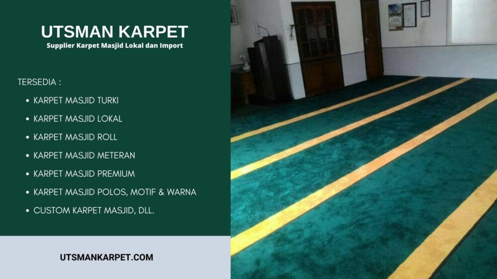 Harga karpet masjid di Bekasi