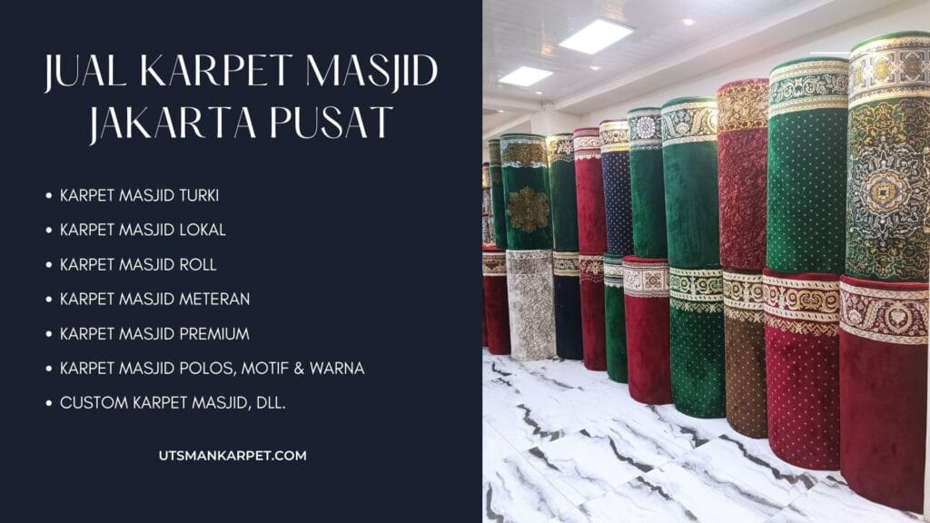 JUAL KARPET MASJID JAKARTA PUSAT