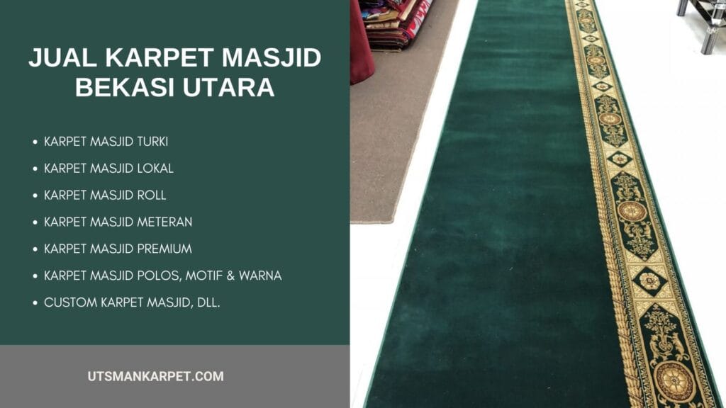 Jual Karpet Masjid Bekasi Utara