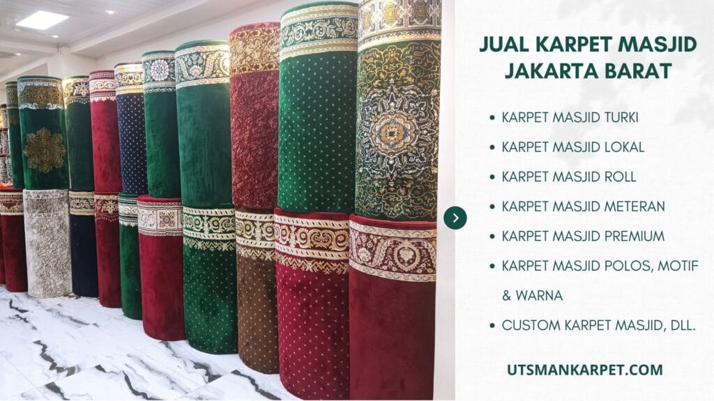 Jual Karpet Masjid Jakarta Barat