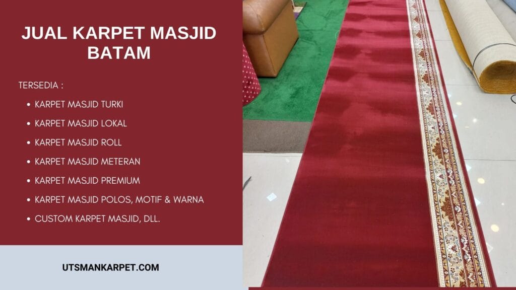 Jual Karpet Masjid Batam