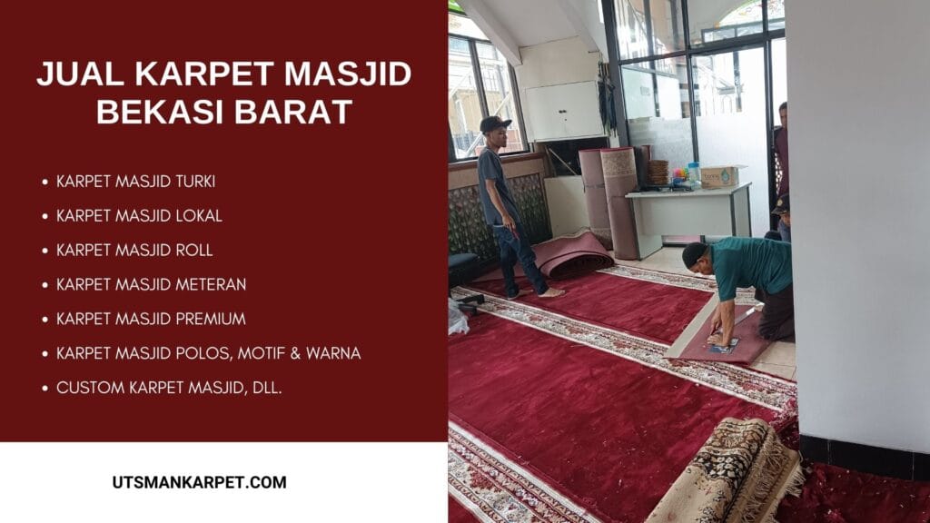 Jual Karpet Masjid di Bekasi BARAT