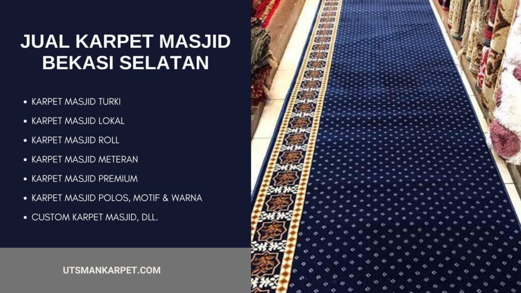 Jual Karpet Masjid di Bekasi Selatan
