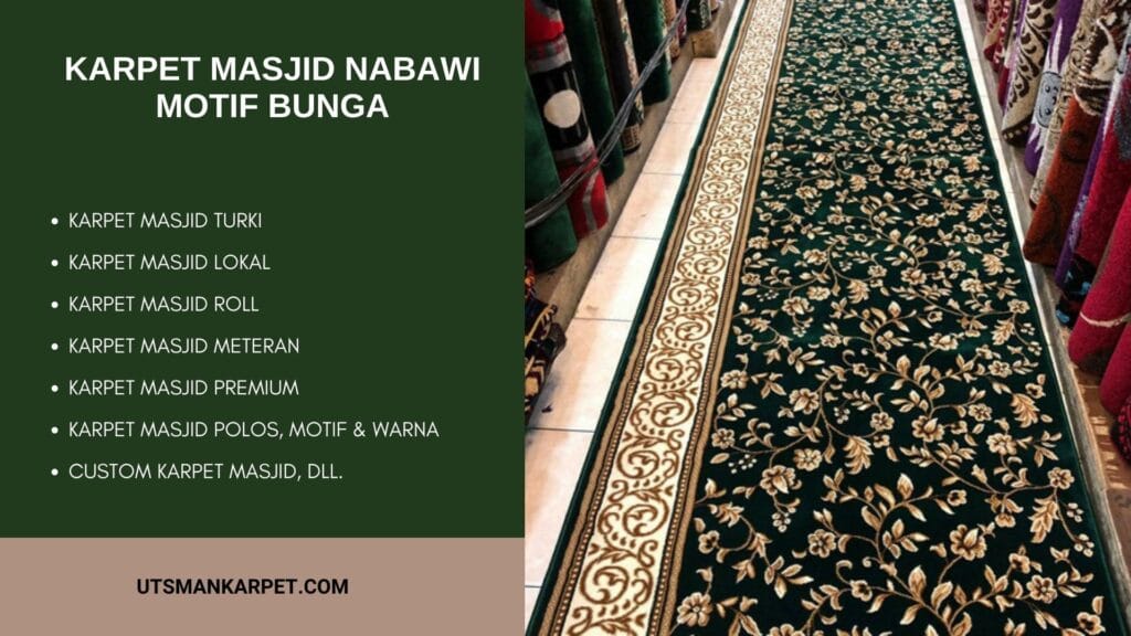 Karpet Masjid Nabawi