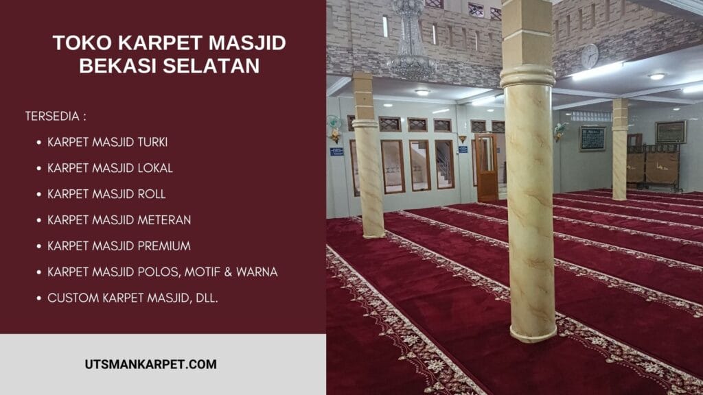 Toko Karpet Masjid Bekasi Selatan