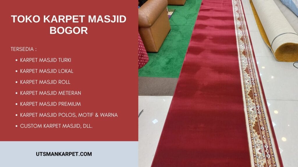 Toko Karpet Masjid Bogor