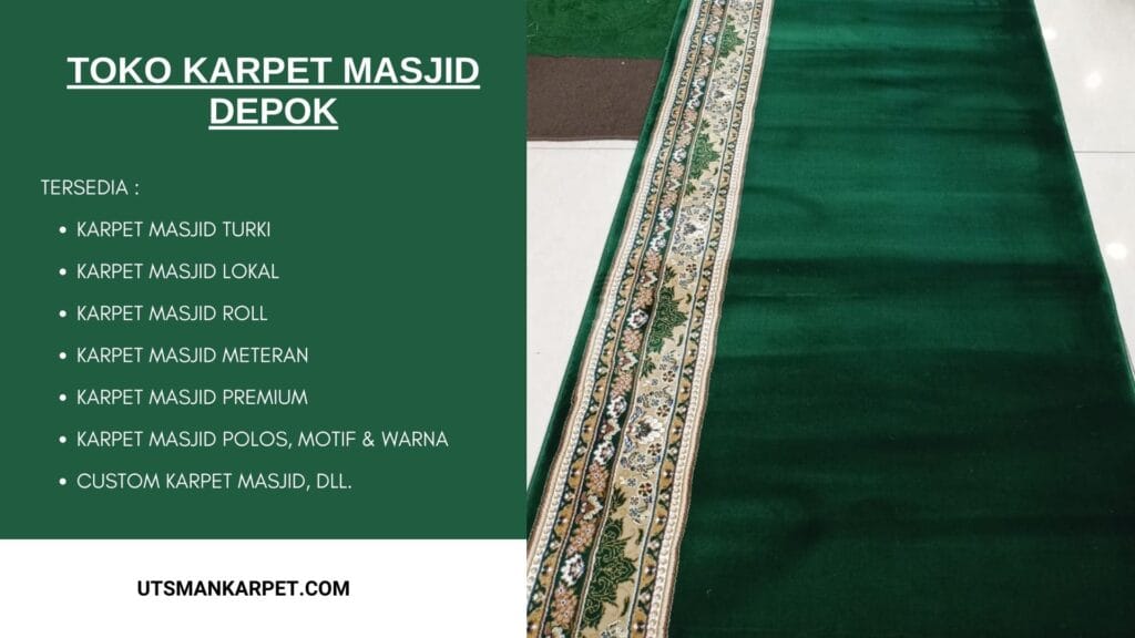 Toko Karpet Masjid Depok