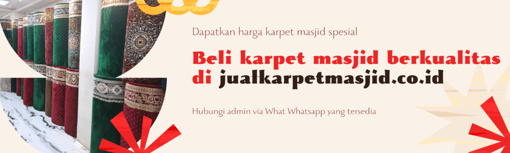 Banner karpet masjid