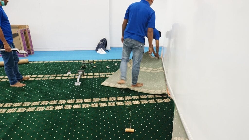 Cara Memasang Karpet Masjid yang Benar