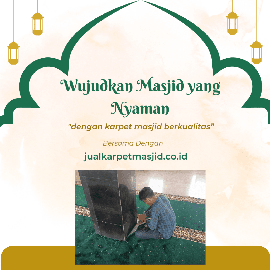 Karpet Masjid Meteran oleh jual karpet masjid