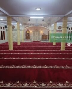 Hasil Pemasangan Karpet untuk Masjid Rumah Sakit Angkatan Udara Dr. M. Salamun Bandung