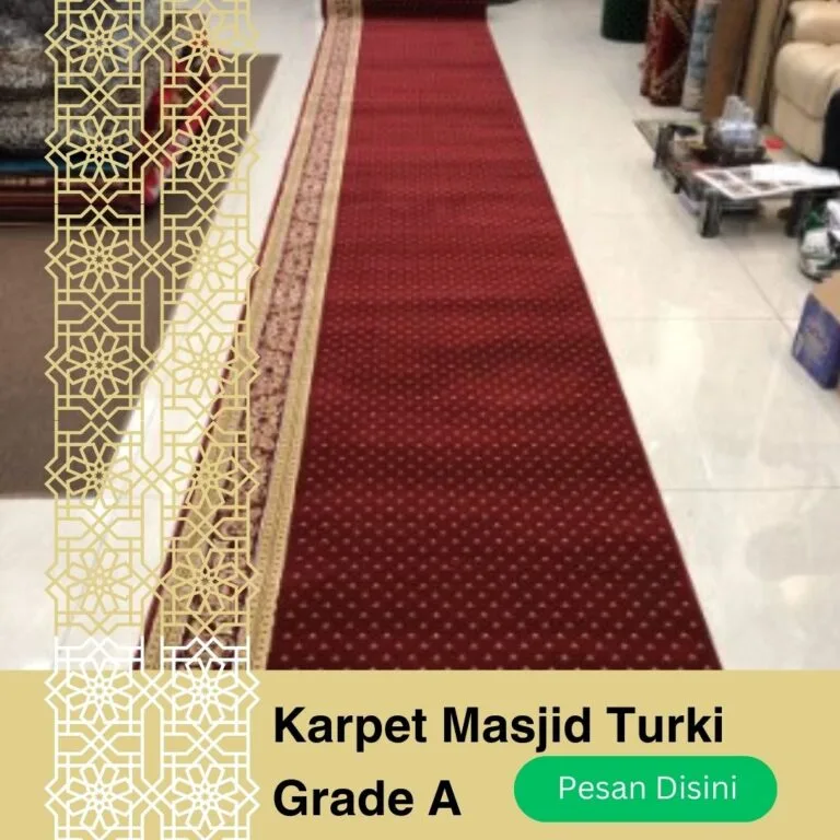 Karpet Masjid Turki Grade A Plus