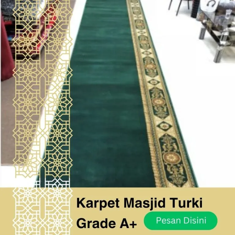 Karpet Masjid Turki Grade A