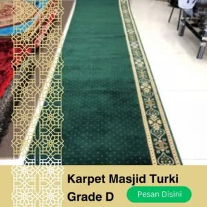 Karpet Masjid Turki Grade D