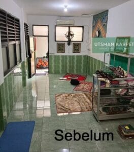 Kondisi Mushola SDN Semper 07 Jakarta Sebelum Pemasangan Karpet