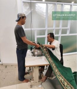 Pengobrasan karpet untuk Mushola Mall Ciputra Tangerang