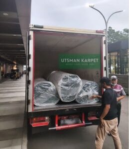 Pesanan karpet untuk Mushola Mall Ciputra Tangerang