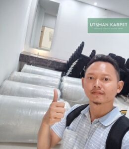 Pesanan karpet untuk Mushola Mall Ciputra Tangerang Siap Dipasang